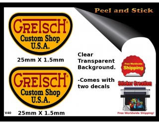 Gretsch Adhesive Sticker V46